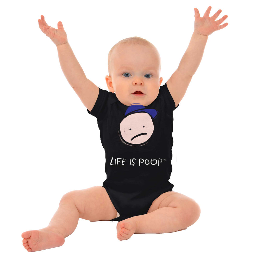 Boy Logo Romper Bodysuit-Direct To Garment Print-Brisco Baby