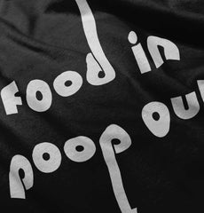 Poop out Infant Toddler T Shirt-Direct To Garment Print-Brisco Baby