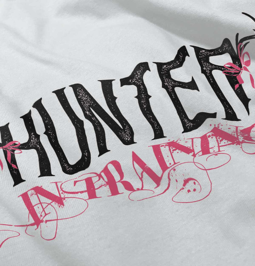 Hunter Girl In Training Romper Bodysuit-Direct To Garment Print-Brisco Baby