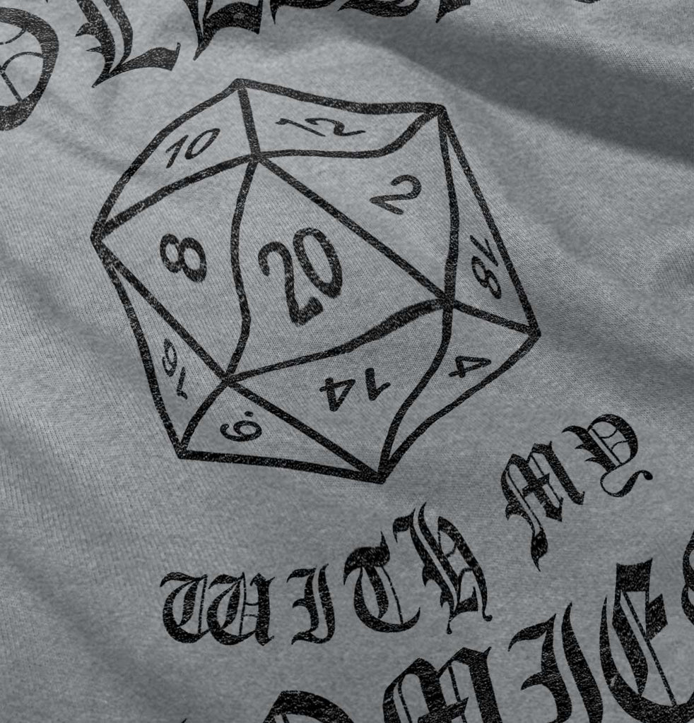 Rolling With My Homies Dungeons Toddler Football Jersey Tee-Direct To Garment Print-Brisco Baby