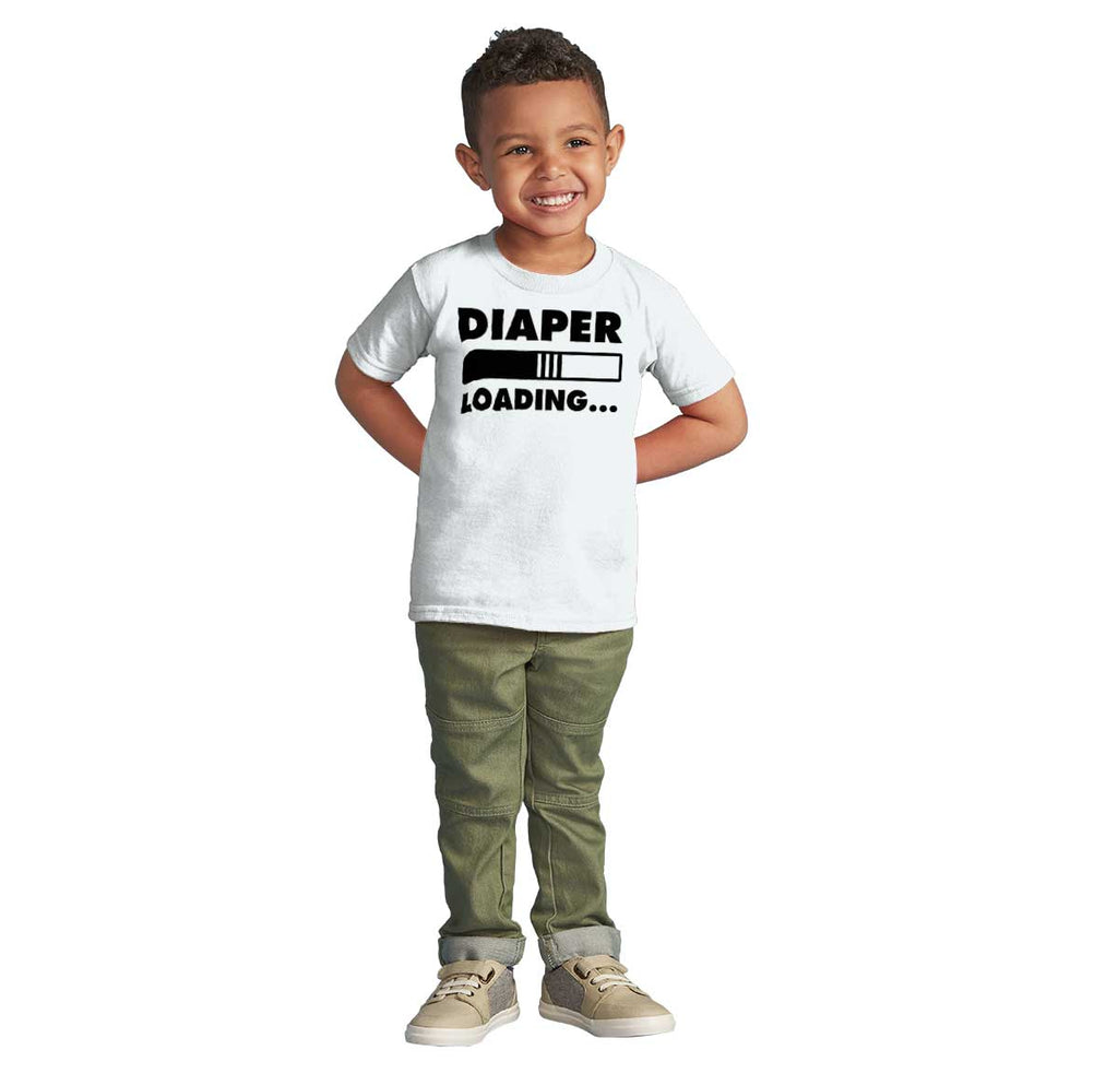 Loading Diaper Infant Toddler T Shirt-Direct To Garment Print-Brisco Baby