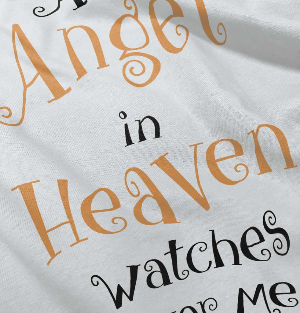 Angels Watching Romper Bodysuit-Direct To Garment Print-Brisco Baby