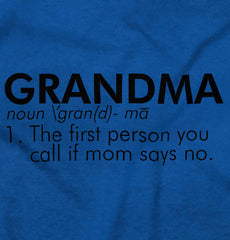 Grandma Defined Infant Toddler T Shirt-Direct To Garment Print-Brisco Baby