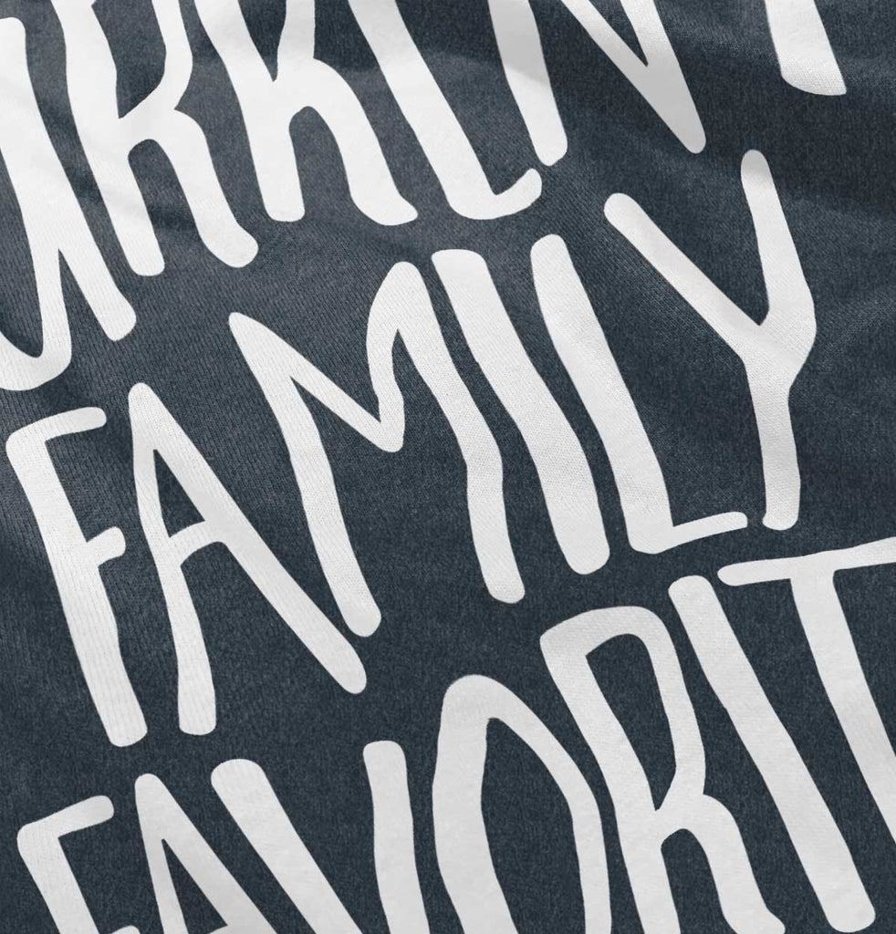 Family Favorite Toddler Football Jersey Tee-Direct To Garment Print-Brisco Baby