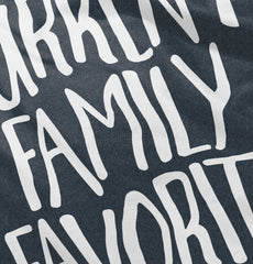 Family Favorite Toddler Football Jersey Tee-Direct To Garment Print-Brisco Baby