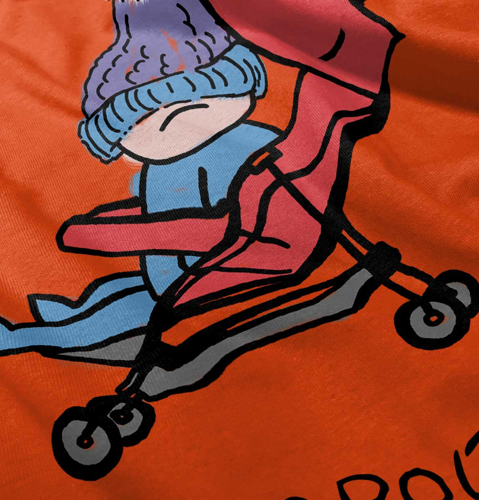 Winter Stroller Infant Toddler T Shirt-Direct To Garment Print-Brisco Baby