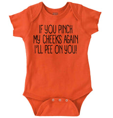I'll Pee on You Romper Bodysuit-Direct To Garment Print-Brisco Baby