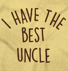 Best Uncle Infant Toddler T Shirt-Direct To Garment Print-Brisco Baby