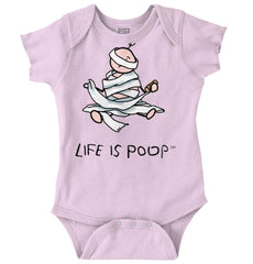 Baby Toilet Paper Romper-Direct To Garment Print-Brisco Baby