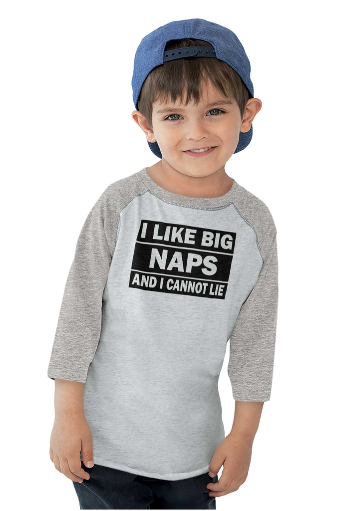Big Naps Toddler Baseball-Direct To Garment Print-Brisco Baby