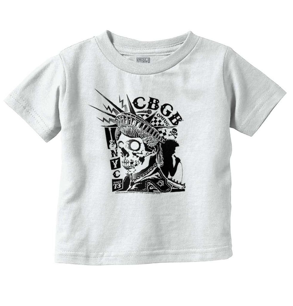 Liberty CBGB Infant Toddler T Shirt-Direct To Garment Print-Brisco Baby
