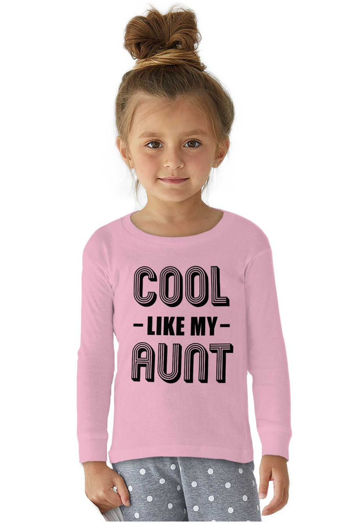 Aunt is Single Solid Long Sleeve T-Direct To Garment Print-Brisco Baby
