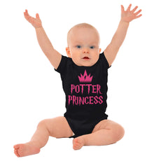 Potter Princess Romper Bodysuit-Direct To Garment Print-Brisco Baby