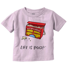 Out of Cookies Infant Toddler T Shirt-Direct To Garment Print-Brisco Baby