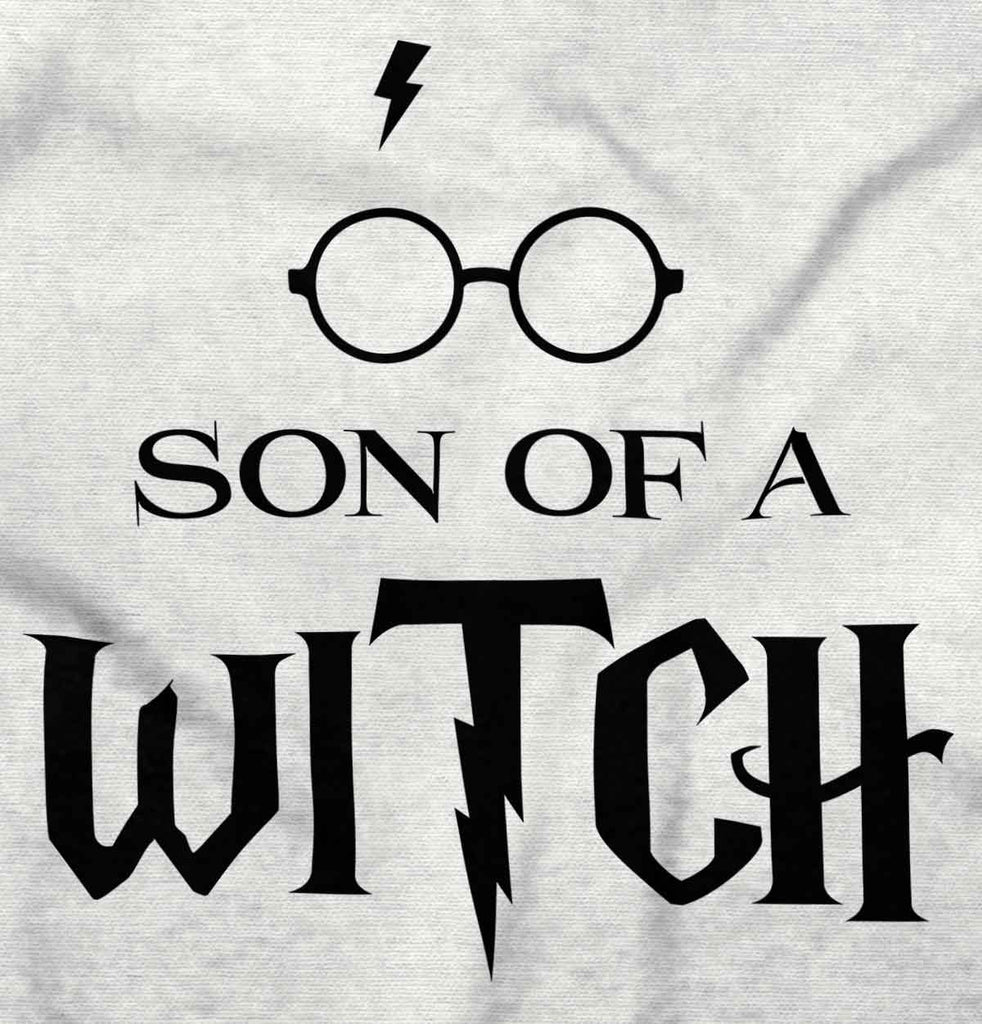 Son Of A Witch Infant Baby Bib-Direct To Garment Print-Brisco Baby