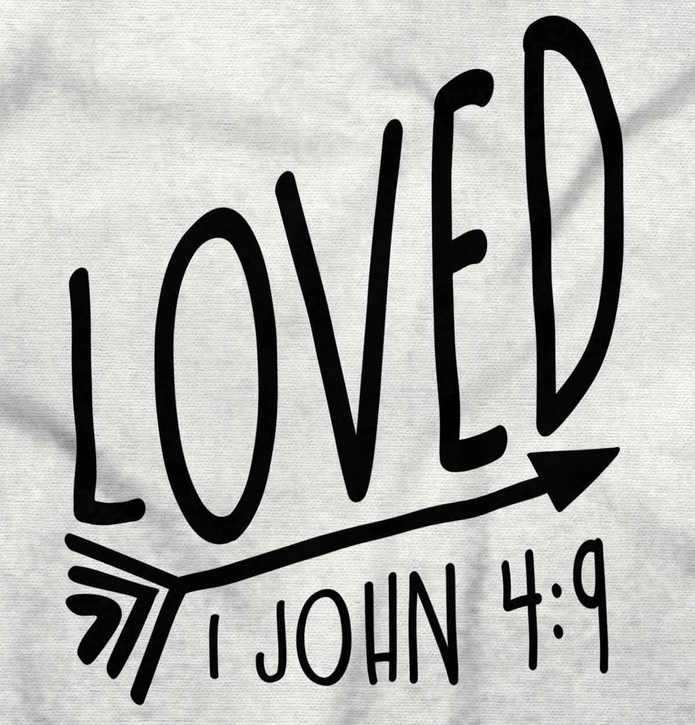 Loved Infant Baby Bib-Direct To Garment Print-Brisco Baby