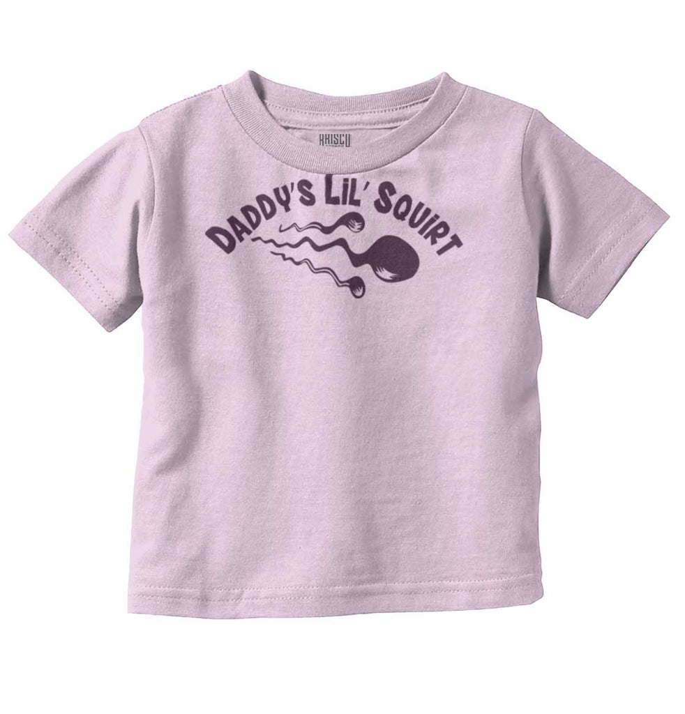 Lil Squirt Infant Toddler T Shirt-Direct To Garment Print-Brisco Baby
