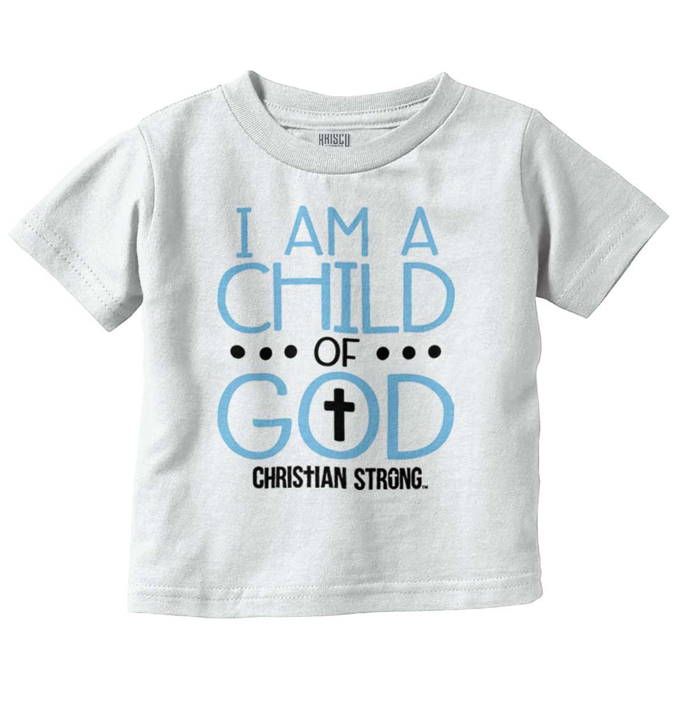 Cross Of God Infant Toddler T Shirt-Direct To Garment Print-Brisco Baby