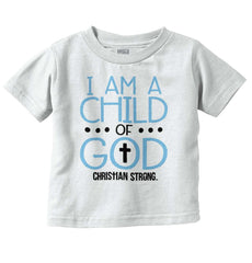 Cross Of God Infant Toddler T Shirt-Direct To Garment Print-Brisco Baby
