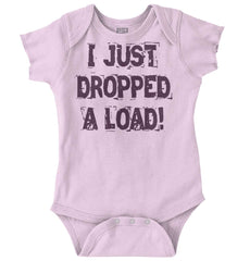 Dropped Load Romper Bodysuit-Direct To Garment Print-Brisco Baby
