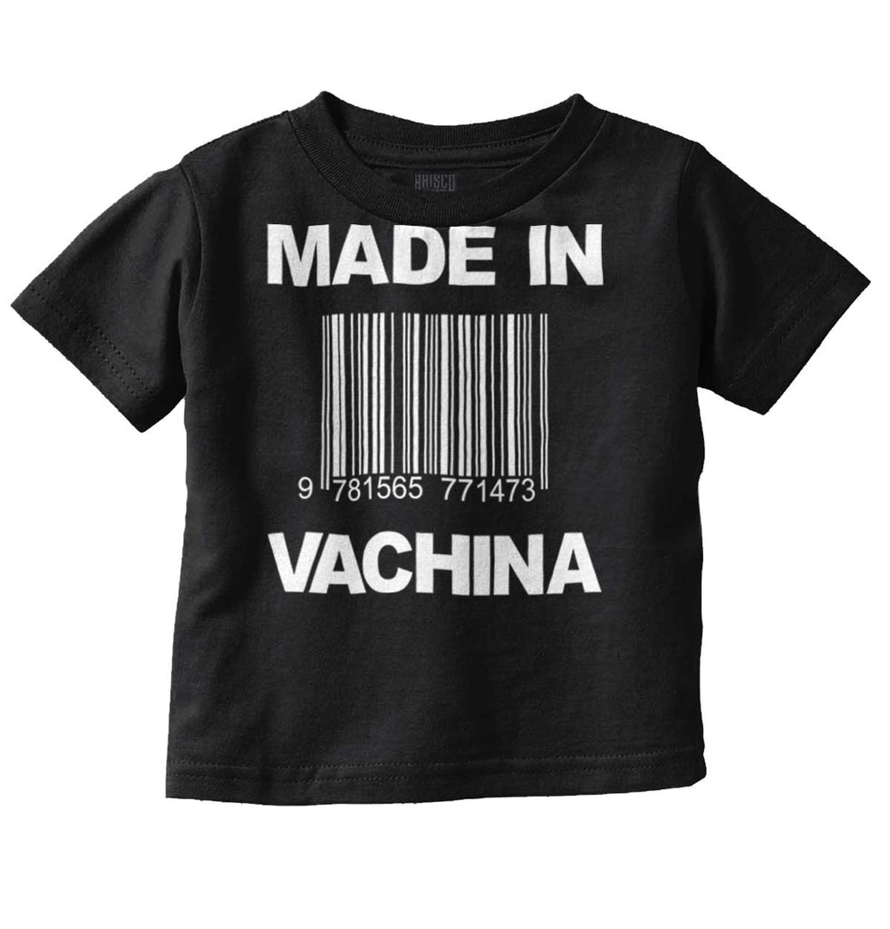 Made In Vachina Infant Toddler T Shirt-Direct To Garment Print-Brisco Baby