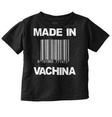Made In Vachina Infant Toddler T Shirt-Direct To Garment Print-Brisco Baby
