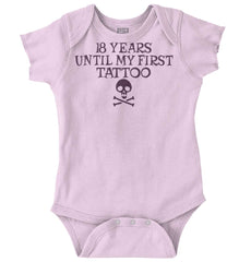 First Tattoo Romper Bodysuit-Direct To Garment Print-Brisco Baby