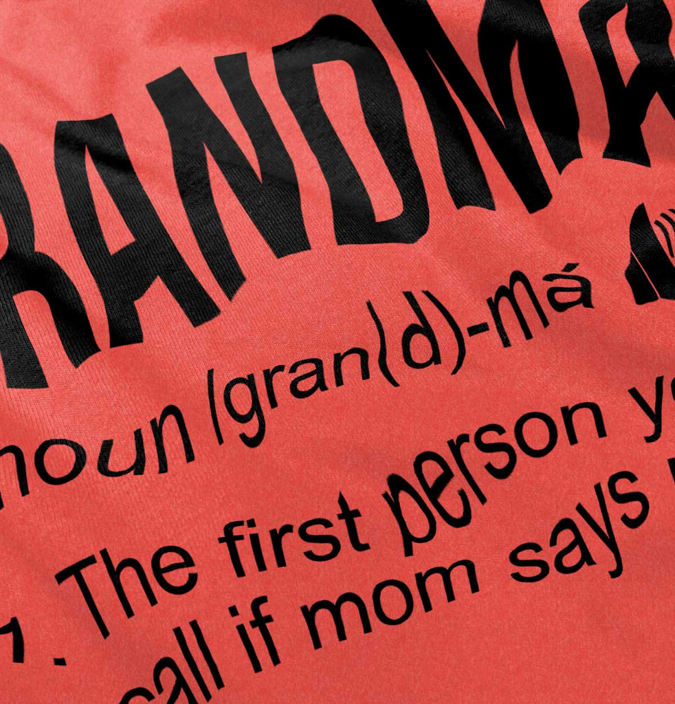 Grandma Toddler Football Jersey Tee-Direct To Garment Print-Brisco Baby