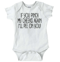 I'll Pee on You Romper Bodysuit-Direct To Garment Print-Brisco Baby