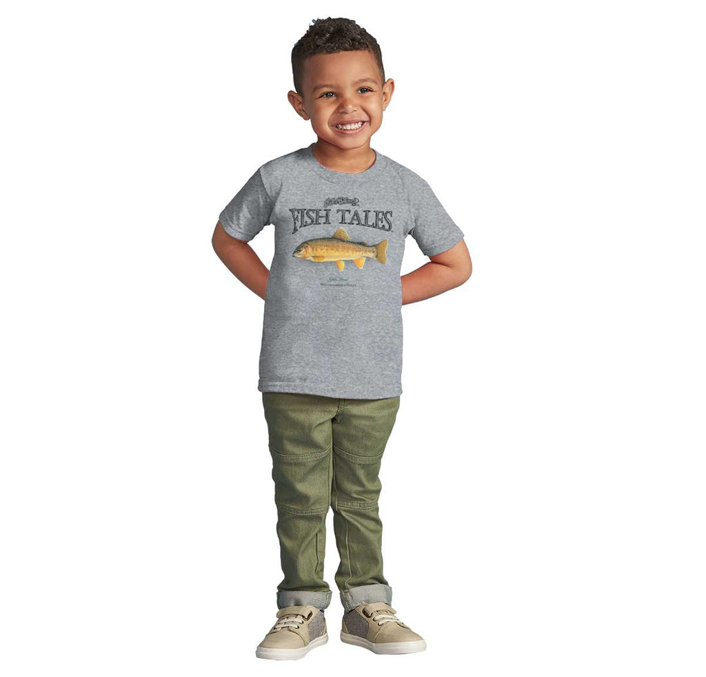 Gila Trout Infant Toddler T Shirt-Direct To Garment Print-Brisco Baby