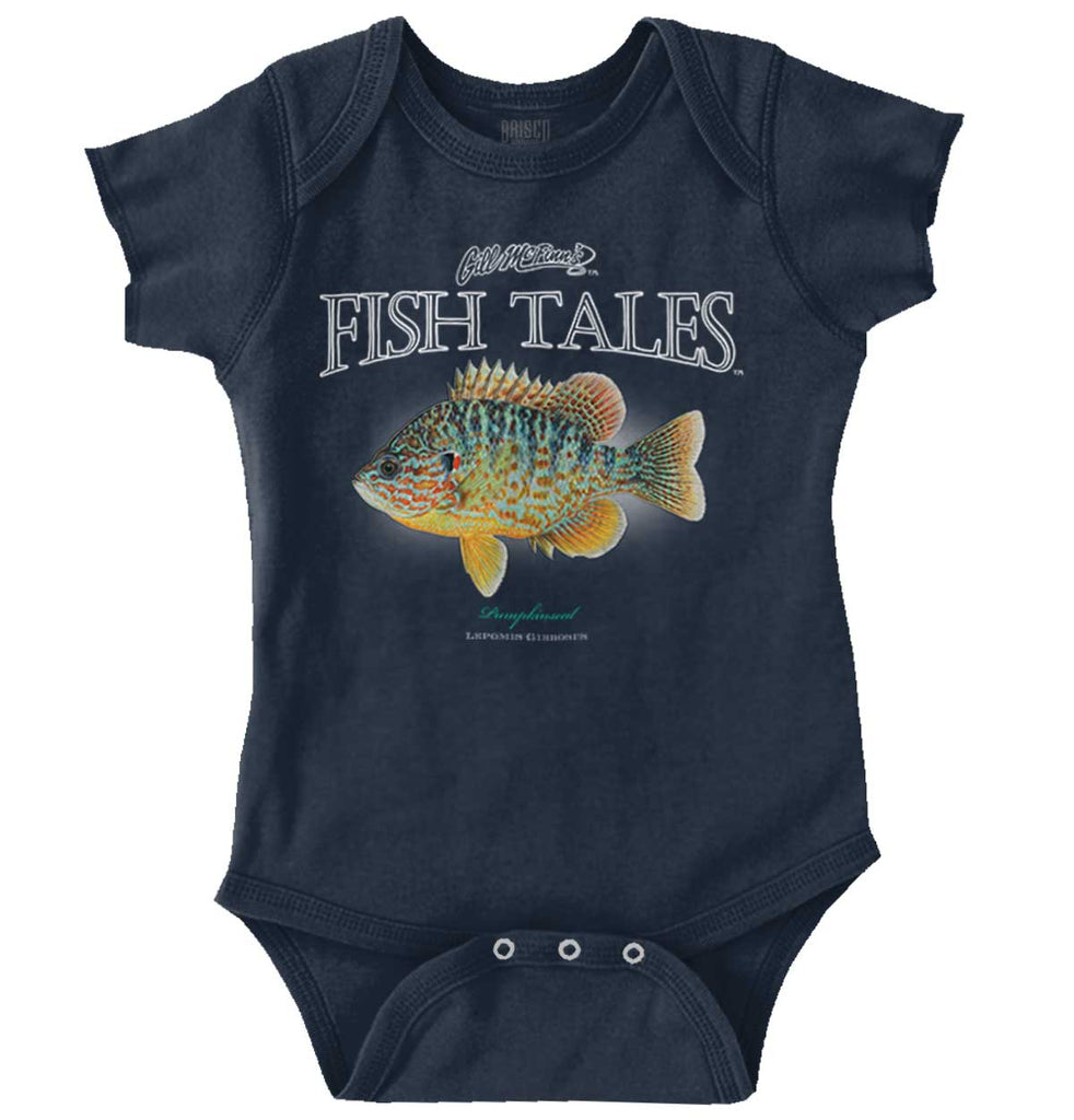 Pumpkinseed Romper Bodysuit-Direct To Garment Print-Brisco Baby