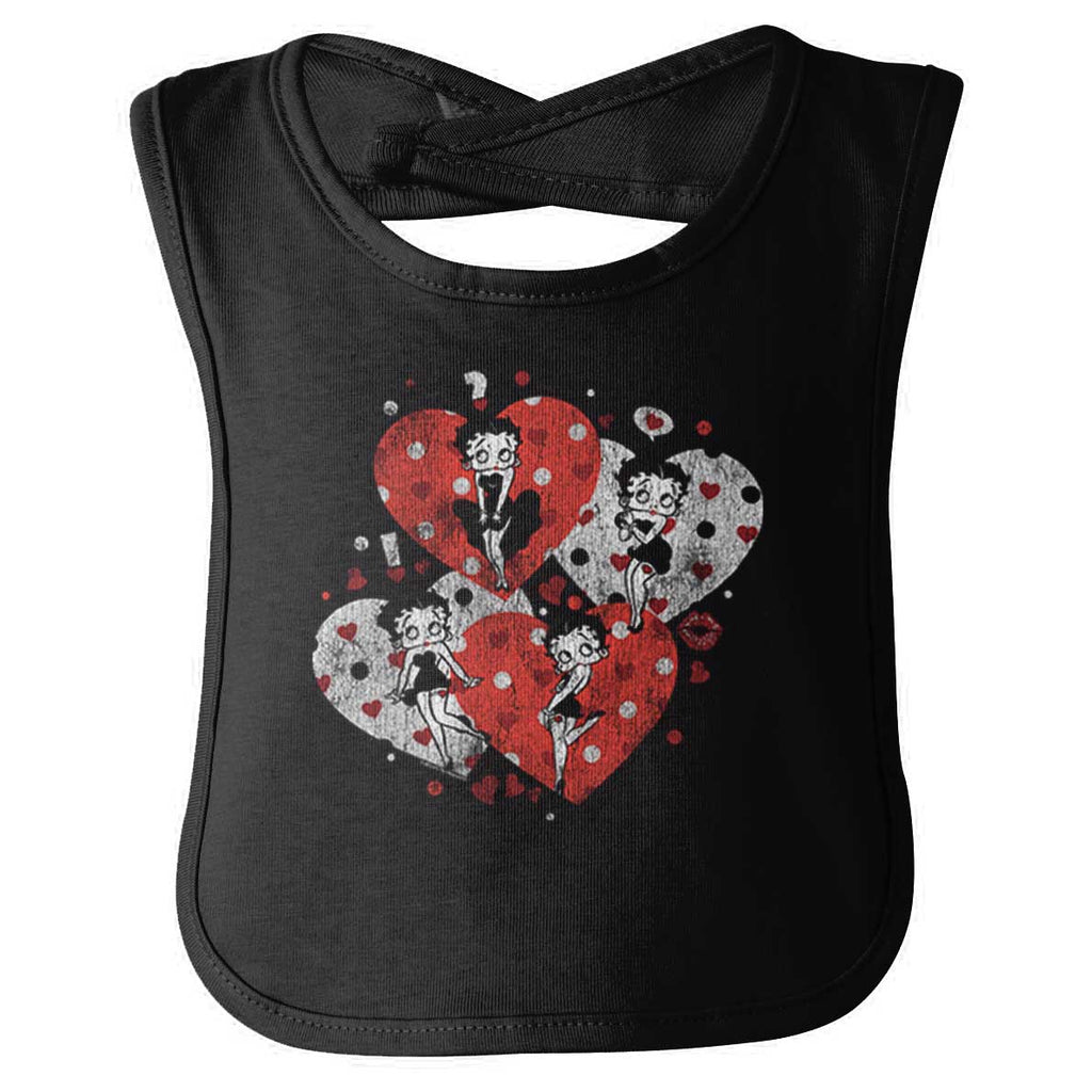 Betty Love Infant Baby Bib-Direct To Garment Print-Brisco Baby