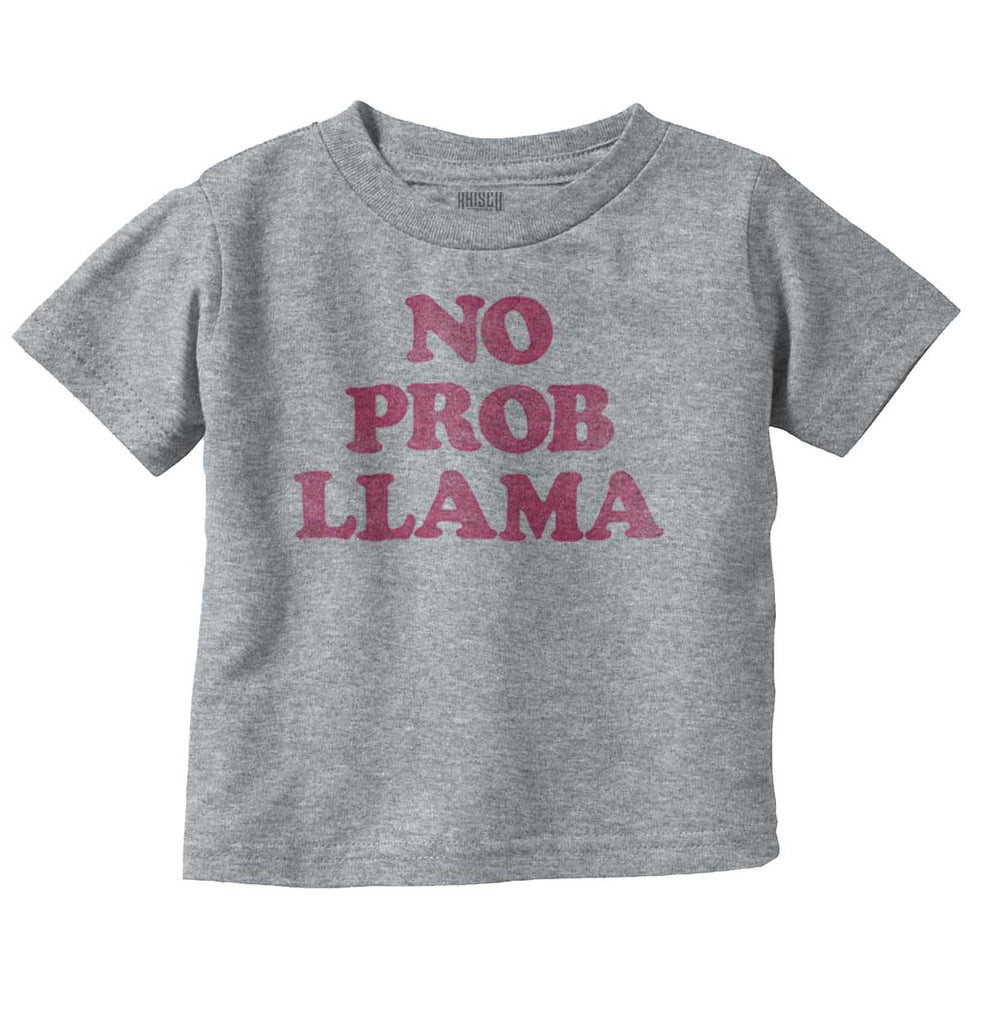 No Problama Infant Toddler T Shirt-Direct To Garment Print-Brisco Baby