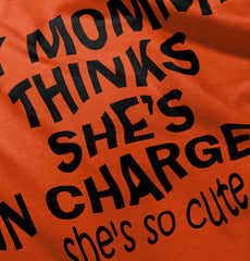 She's So Cute Infant Toddler T Shirt-Direct To Garment Print-Brisco Baby