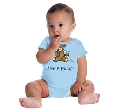 Ripped Teddy Bear Romper Bodysuit-Direct To Garment Print-Brisco Baby