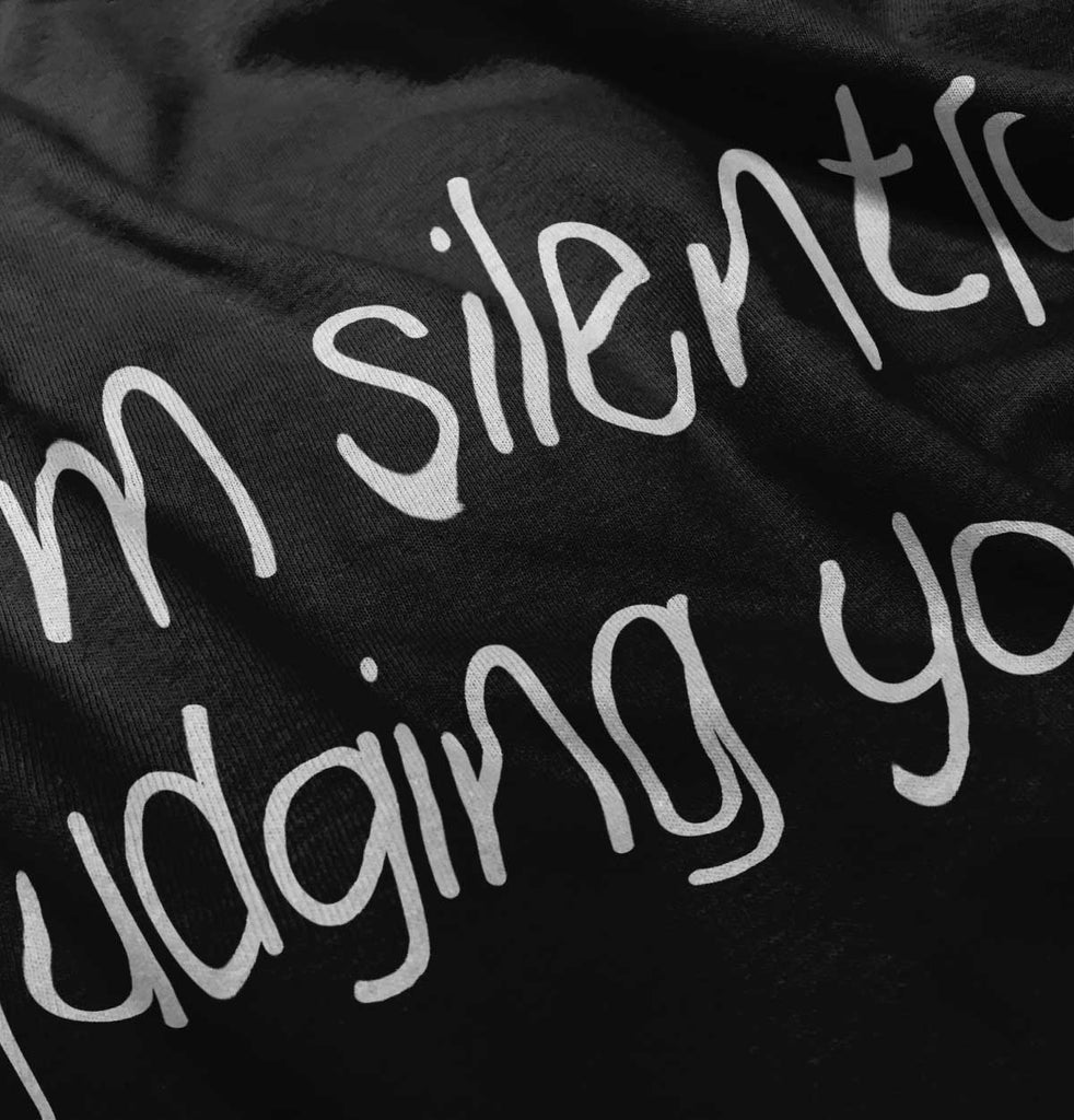 Silently Judging You Infant Toddler T Shirt-Direct To Garment Print-Brisco Baby