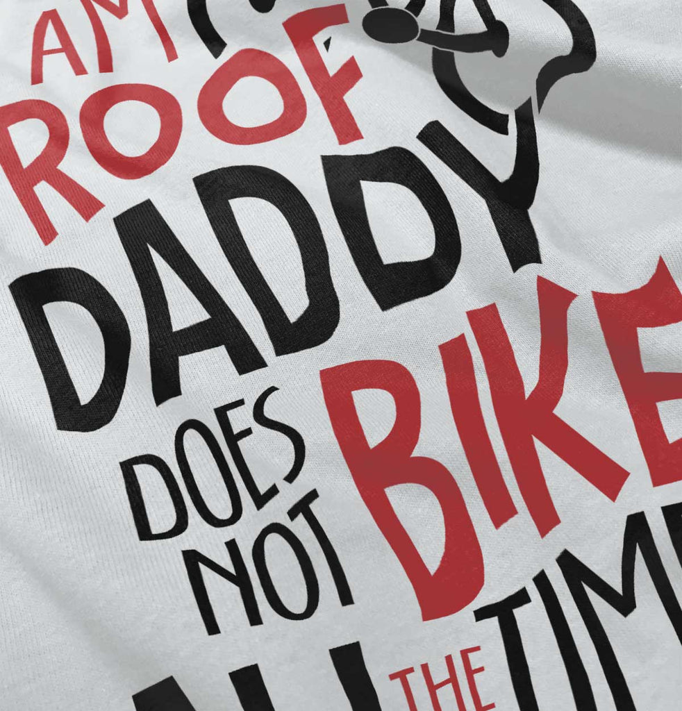 Biker Dad Romper Bodysuit-Direct To Garment Print-Brisco Baby