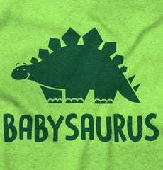 Babysaurus Romper Bodysuit-Direct To Garment Print-Brisco Baby