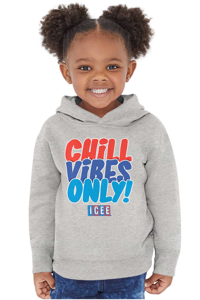 Chill Vibes Only Toddler Pullover Hoodie-Direct To Garment Print-Brisco Baby