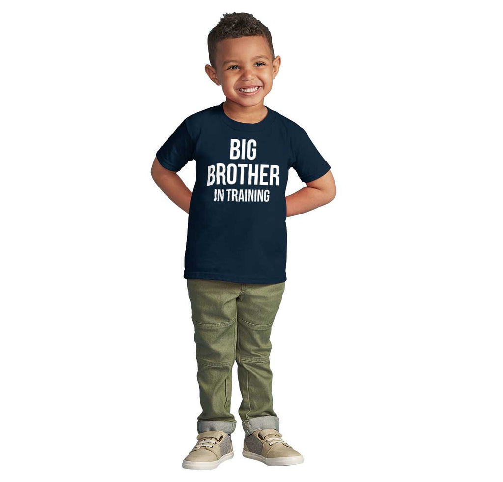 Big Brother In Training Infant Toddler T Shirt-Direct To Garment Print-Brisco Baby