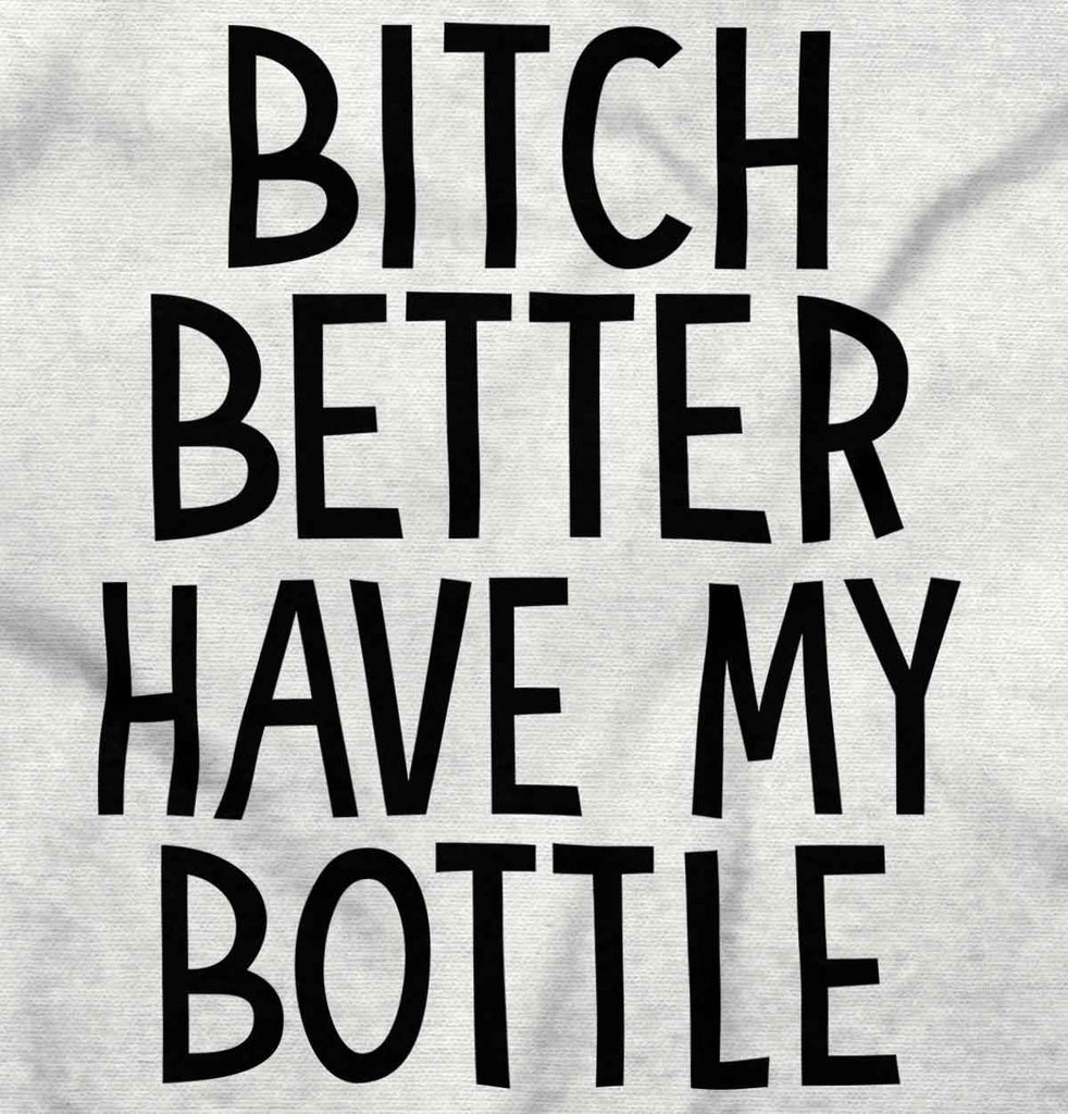 My Bottle Infant Toddler T Shirt-Direct To Garment Print-Brisco Baby