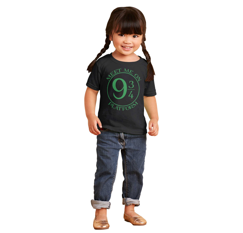 Meet Platform 9 3/4 Infant Toddler T Shirt-Direct To Garment Print-Brisco Baby