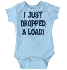 Dropped Load Romper Bodysuit-Direct To Garment Print-Brisco Baby