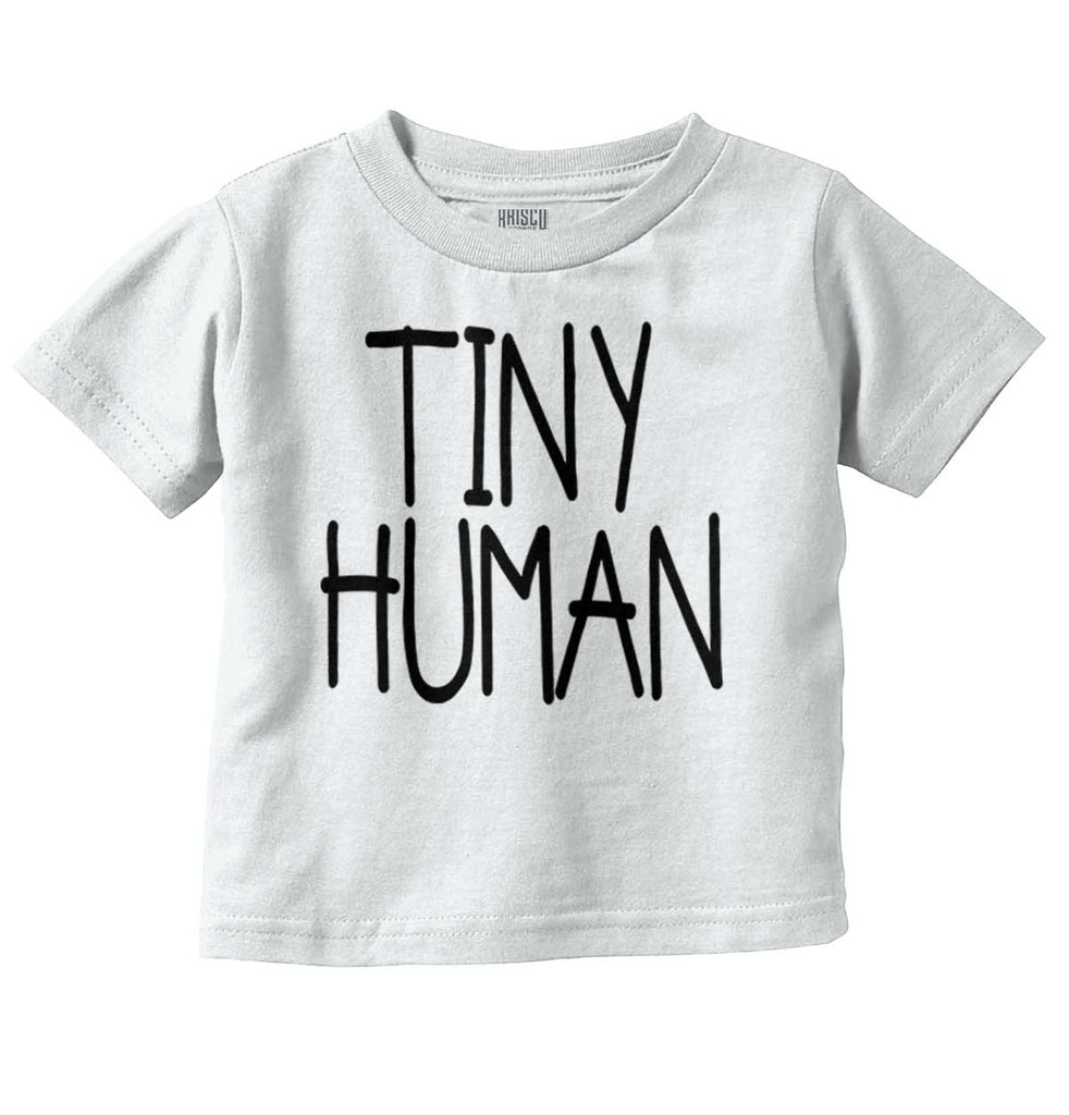 Tiny Human Infant Toddler T Shirt-Direct To Garment Print-Brisco Baby