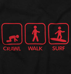 Crawl Walk Surf Baby Polka Dot Skirt Dress-Direct To Garment Print-Brisco Baby