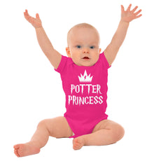 Potter Princess Romper Bodysuit-Direct To Garment Print-Brisco Baby