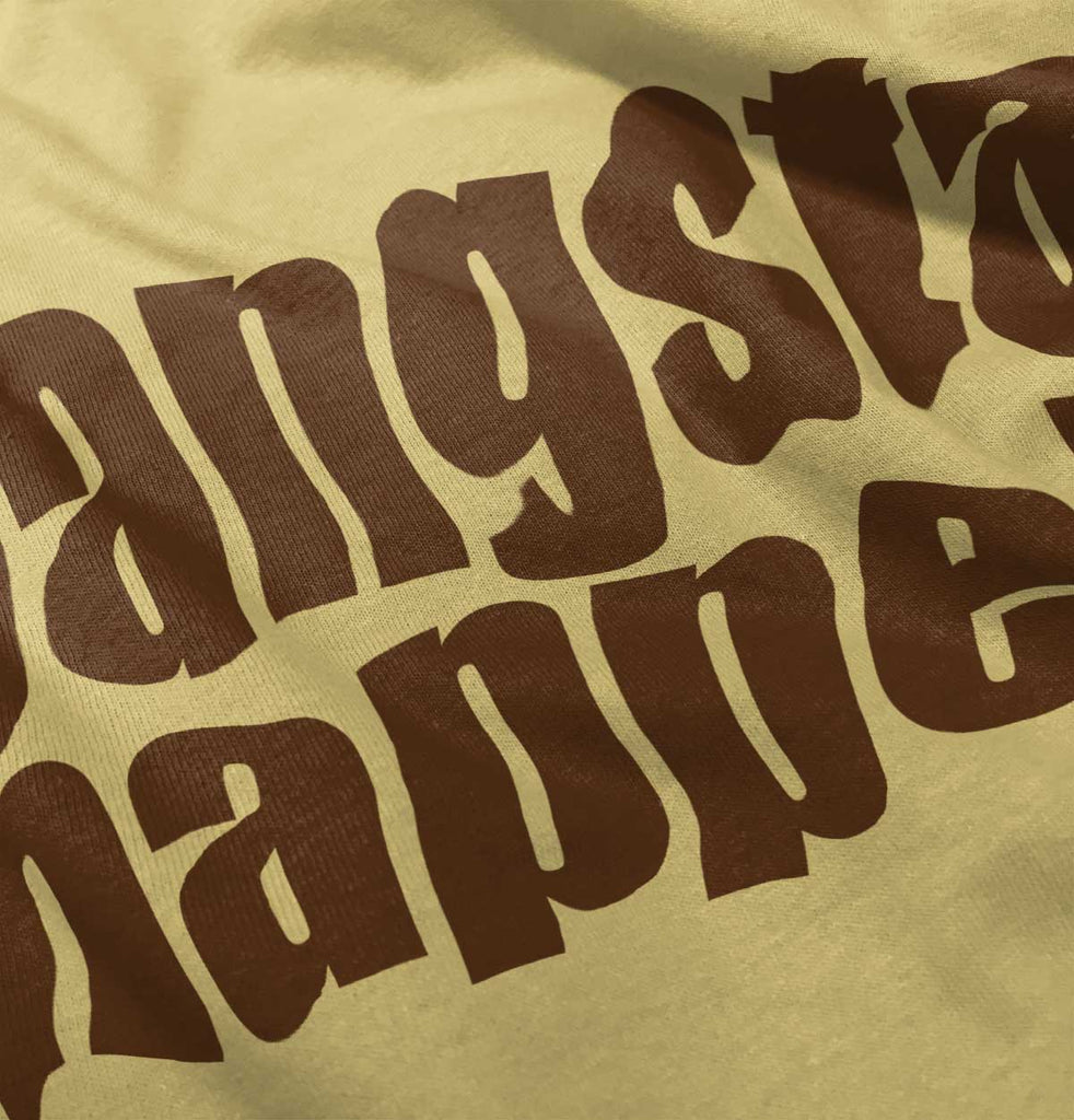 Gangsta Napper Infant Toddler T Shirt-Direct To Garment Print-Brisco Baby