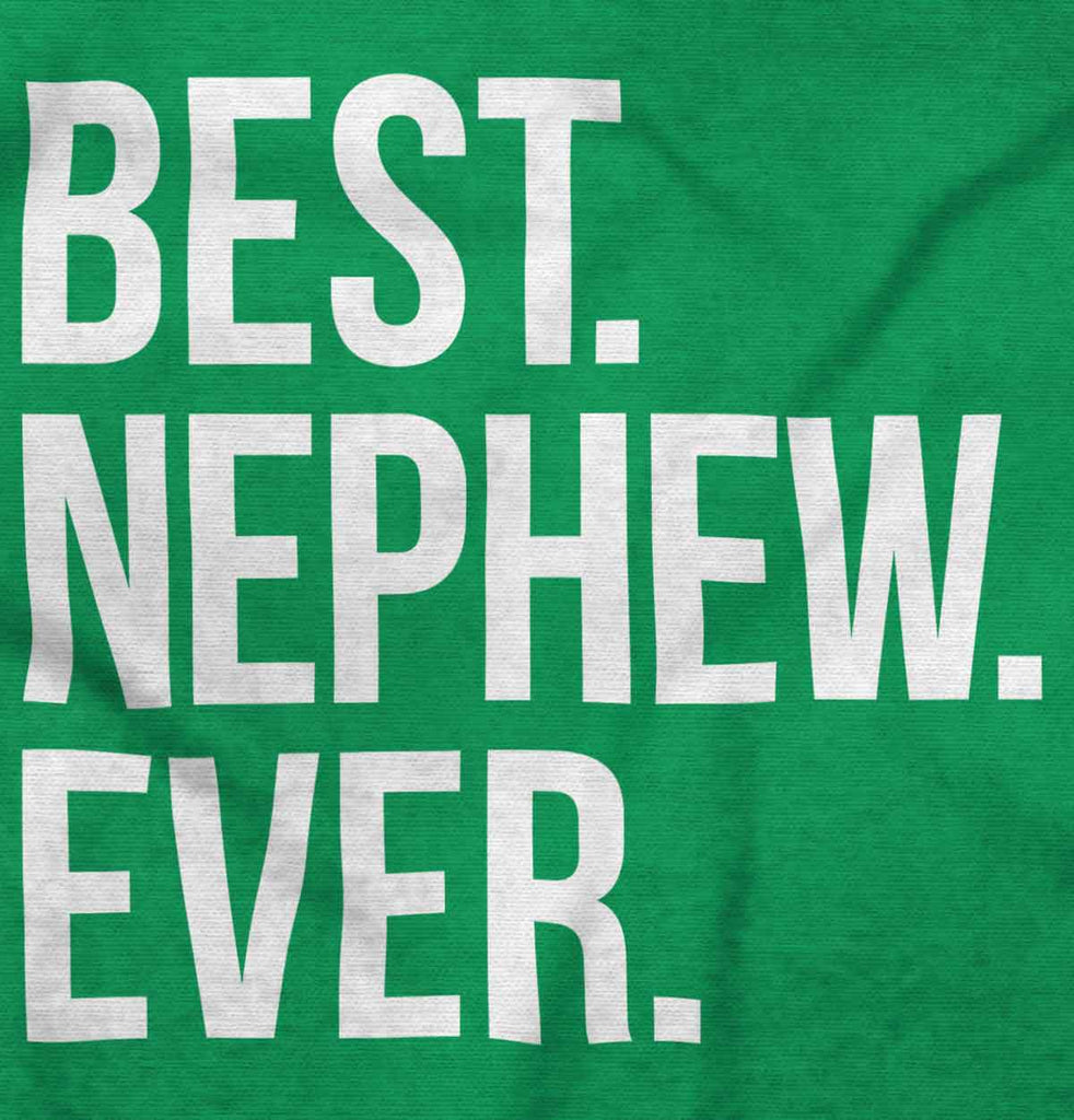 Best Nephew Ever Romper Bodysuit-Direct To Garment Print-Brisco Baby