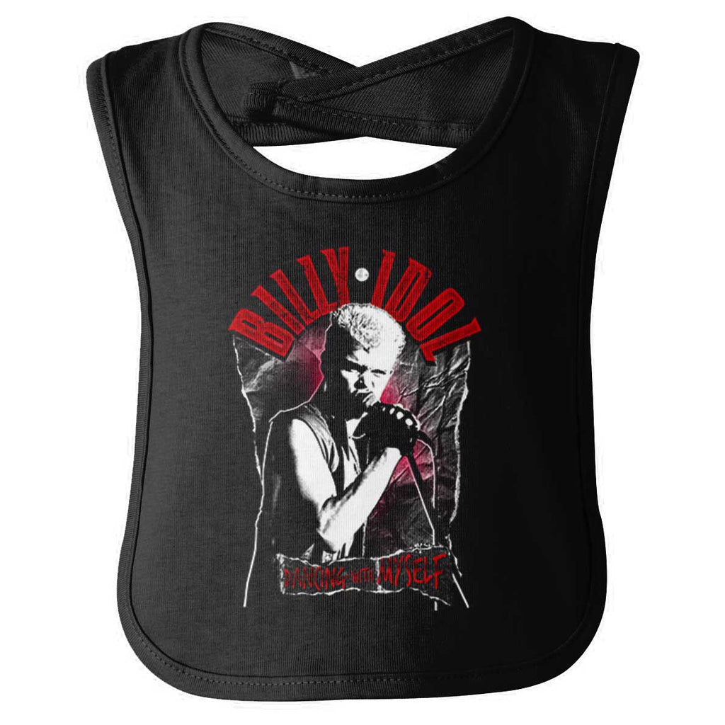 Dancing With Myself Infant Baby Bib-Direct To Garment Print-Brisco Baby