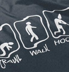 Crawl Walk Hockey Football Romper Bodysuit-Direct To Garment Print-Brisco Baby